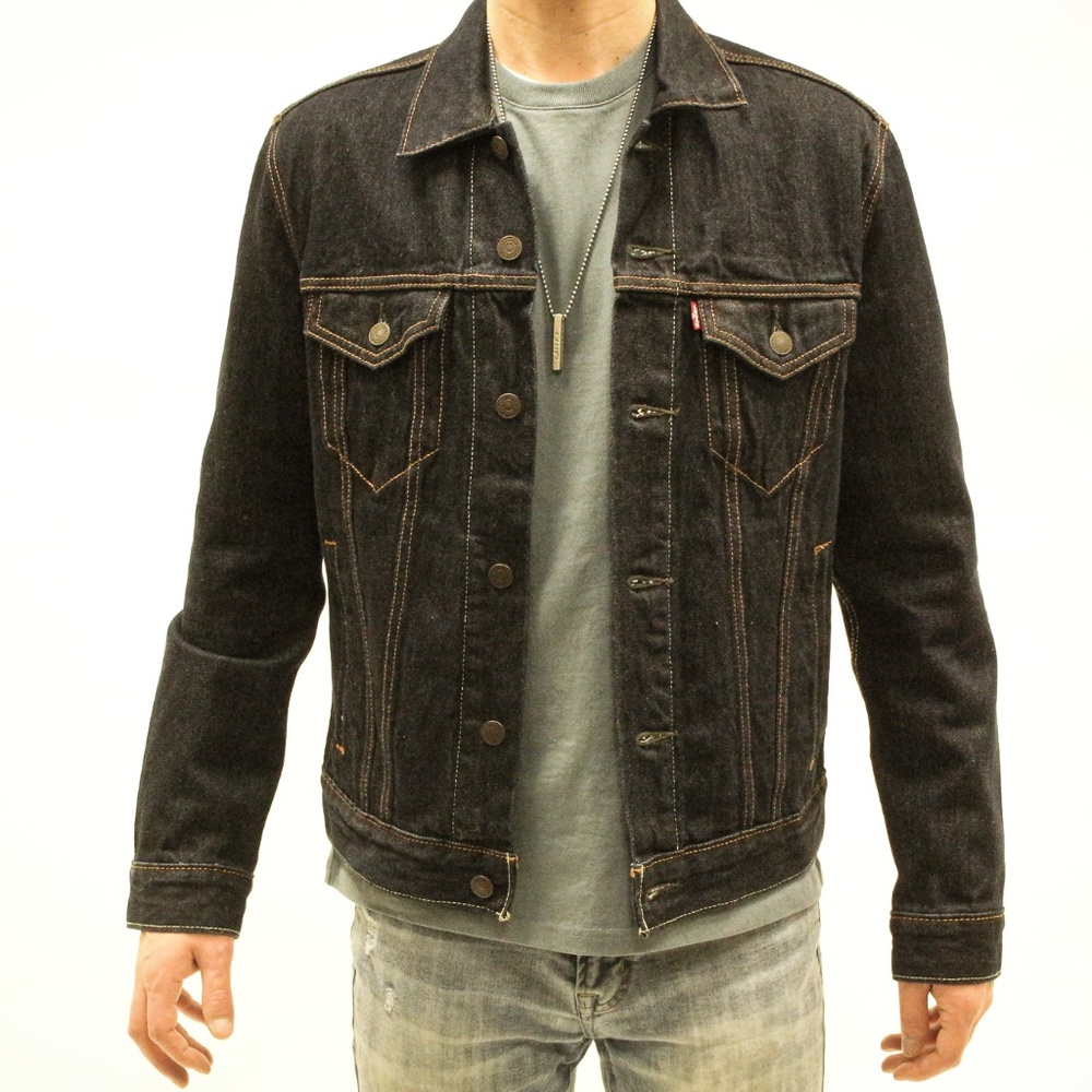 New without tags Levi's 72443 Trucker Jacket in Dark Wash